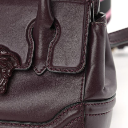 Versace Calfskin Small Palazzo Empire Bag Burgundy 11 of 18