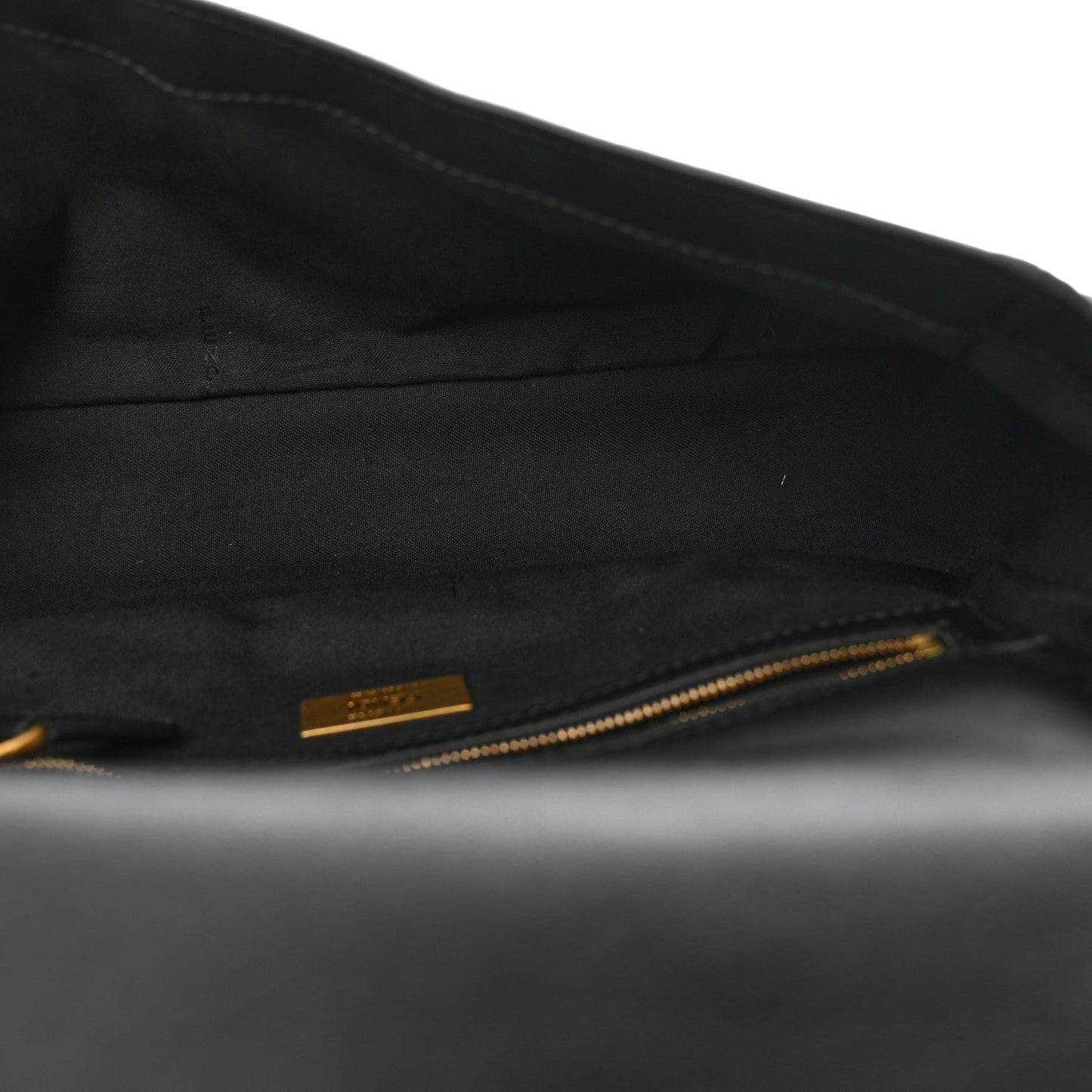 Nappa FF 1974 Embossed Baguette Black