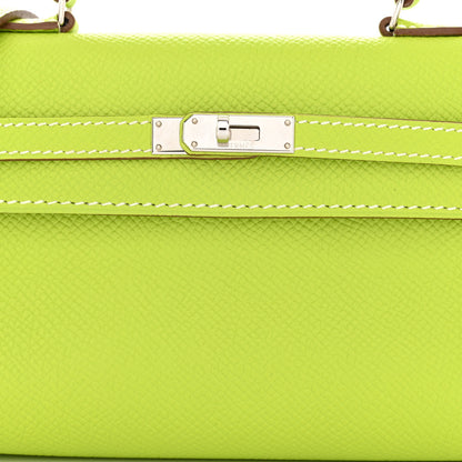 Hermes Epsom Micro Kelly 15 Kiwi 8 of 10