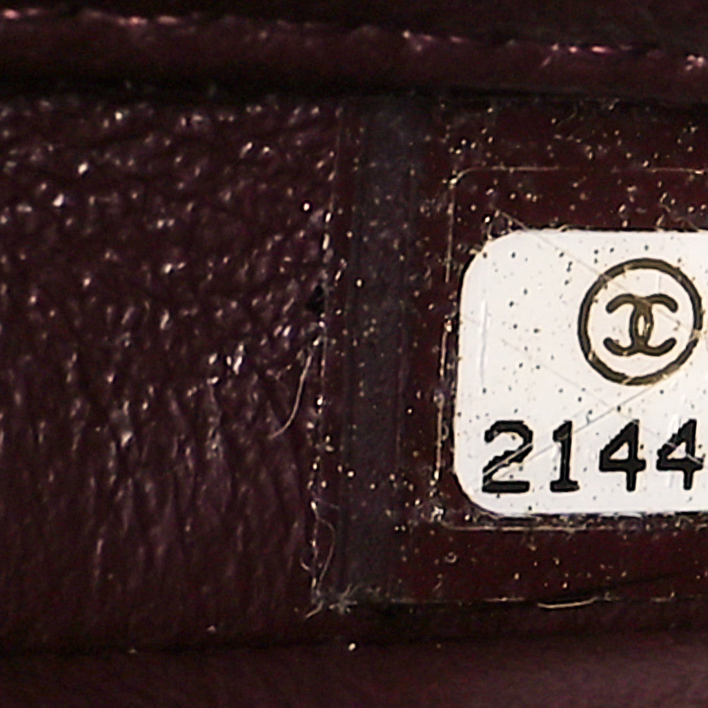 Lambskin Quilted Medium Trendy CC Flap Black