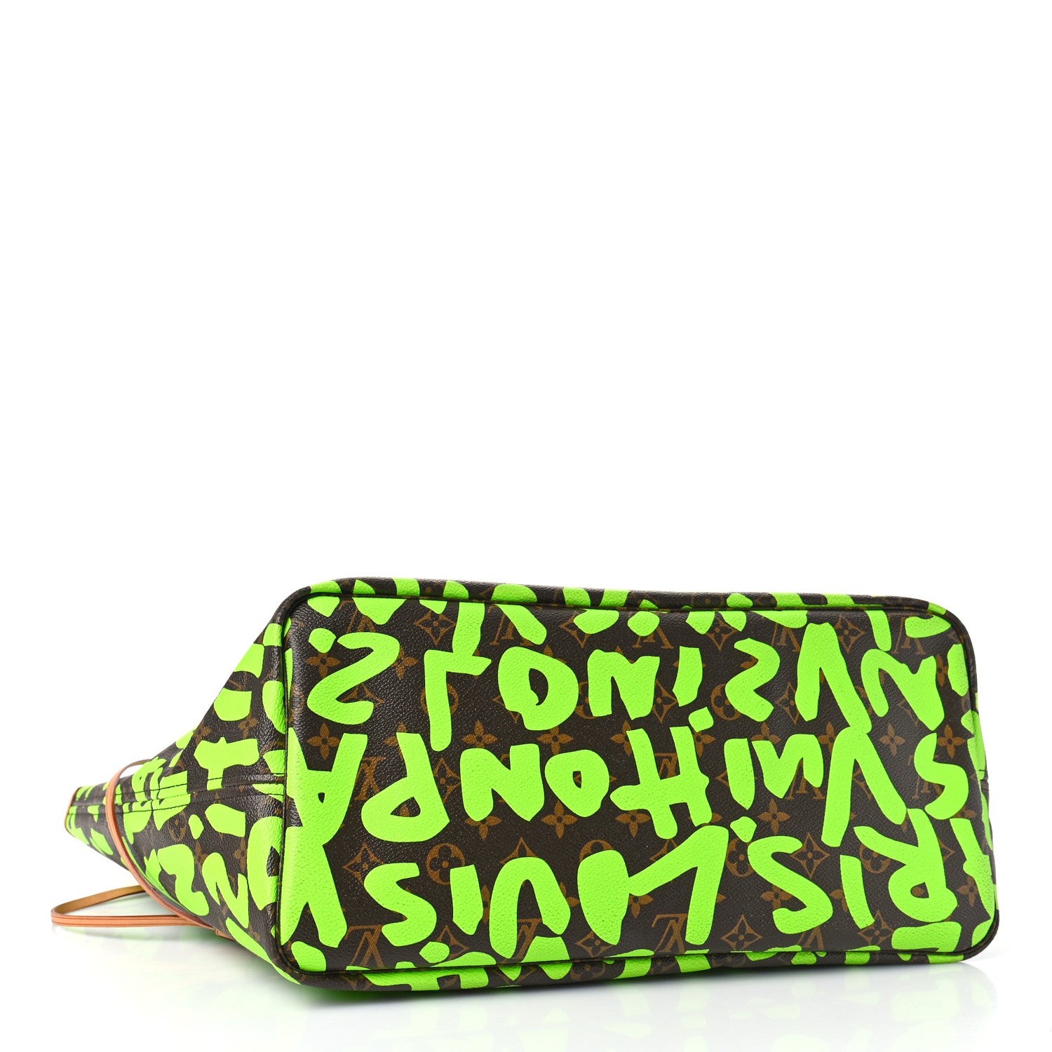 Louis Vuitton Monogram Graffiti Neverfull GM Green 4 of 9