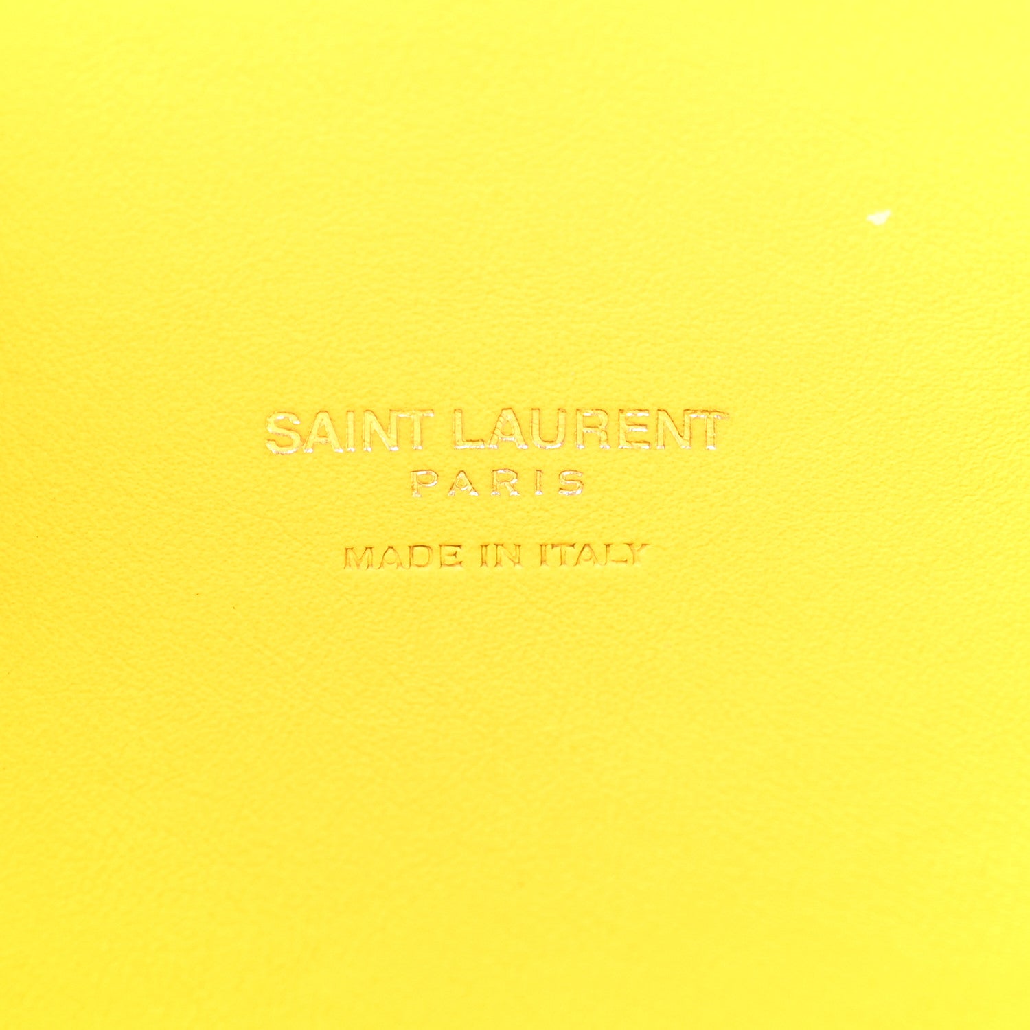 Saint Laurent Grained Calfskin Baby Sac De Jour Jaune 6 of 13