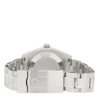 Rolex Stainless Steel 31mm Oyster Perpetual Datejust Watch Pink Roman 178240 3 of 4