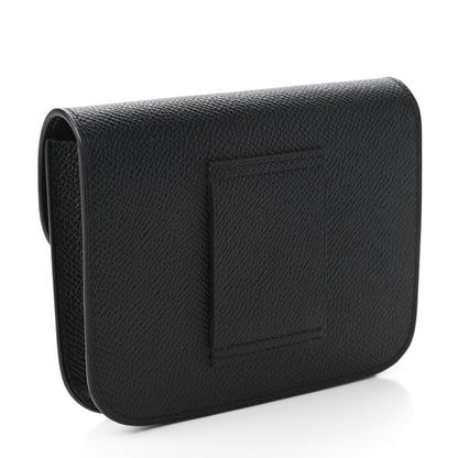 Hermes Epsom Constance Slim Wallet Black 3 of 11