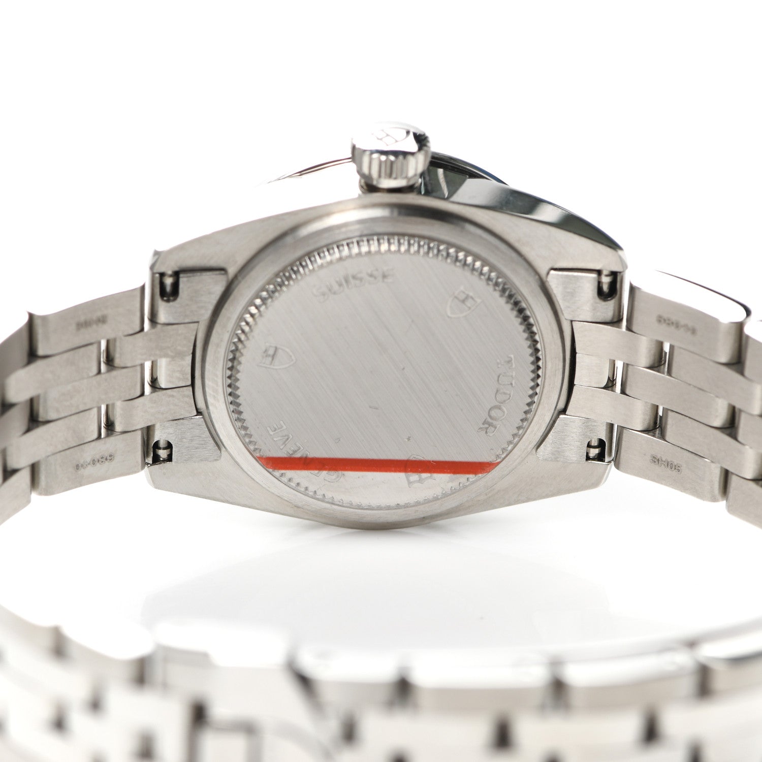 TUDOR Stainless Steel 26mm Glamour Date Automatic Watch Black 51000 4 of 5