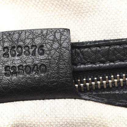 Gucci Calfskin Vintage Web Small Boston Black 6 of 21