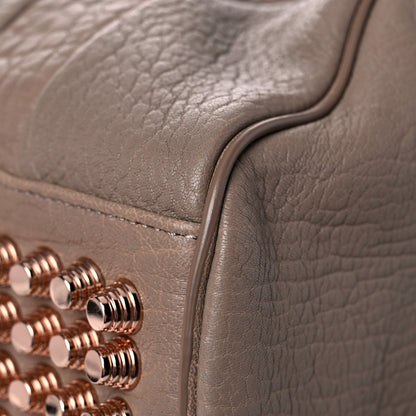 Alexander Wang Pebbled Lambskin Rocco Latte Rose Gold Hardware 9 of 12