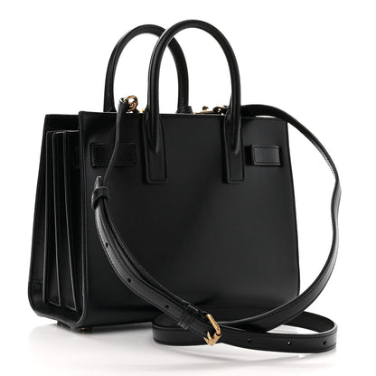 Saint Laurent Calfskin Nano Sac De Jour Black 3 of 10