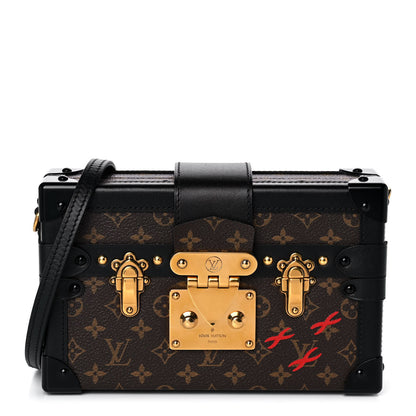 Louis Vuitton Monogram Petite Malle Black 1 of 9