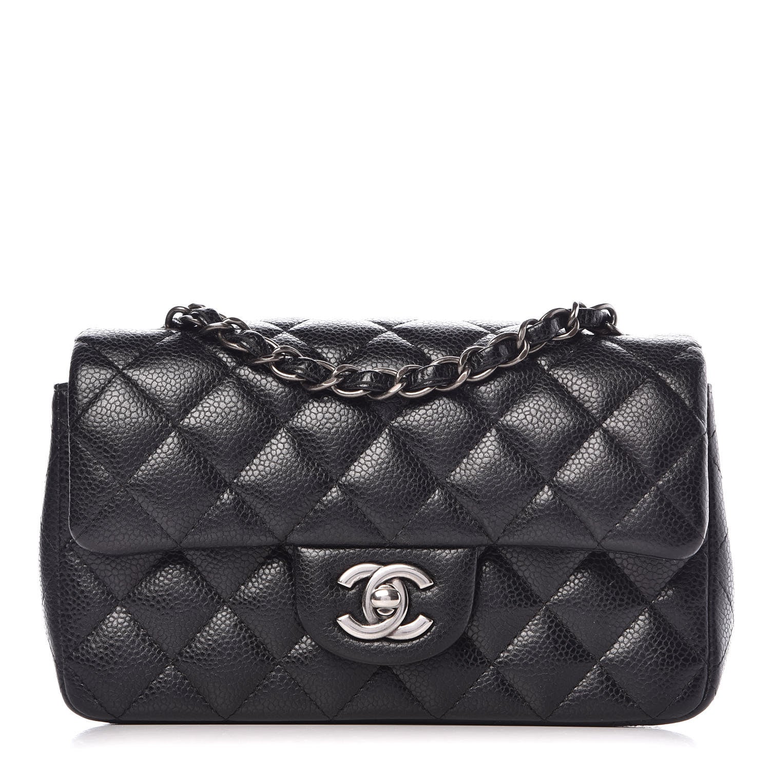 Chanel Caviar Quilted Mini Rectangular Flap Black 1 of 8