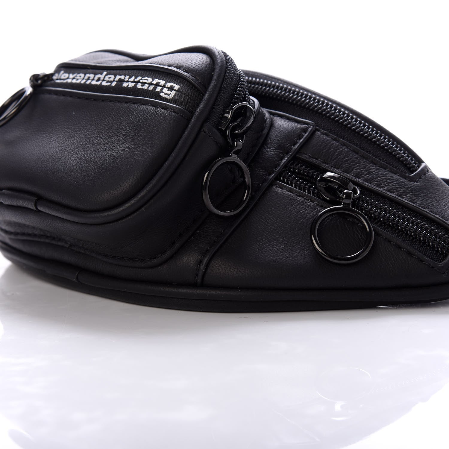 Alexander Wang Lambskin Attica Mini Belt Bag Black 8 of 9