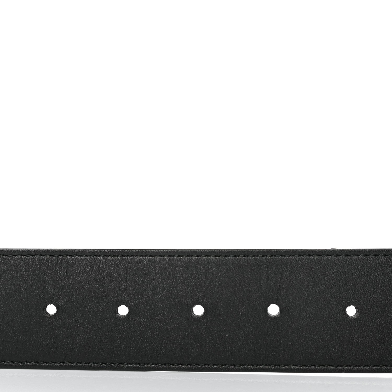 Gucci Calfskin Double G 40mm Belt 75 30 Black 3 of 5