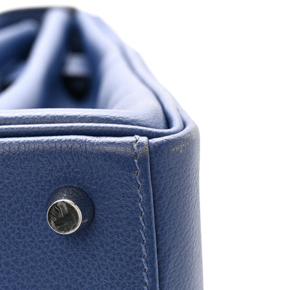 Hermes Evercolor Verso Kelly Retourne 28 Bleu Brighton Capucine 14 of 16