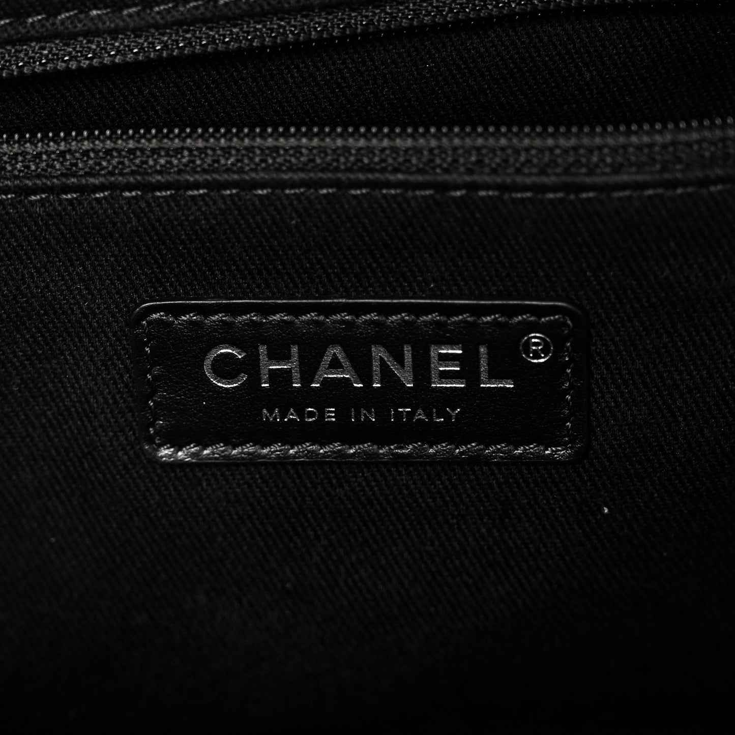 Mixed Fibers Small Deauville Bowling Bag Navy Blue