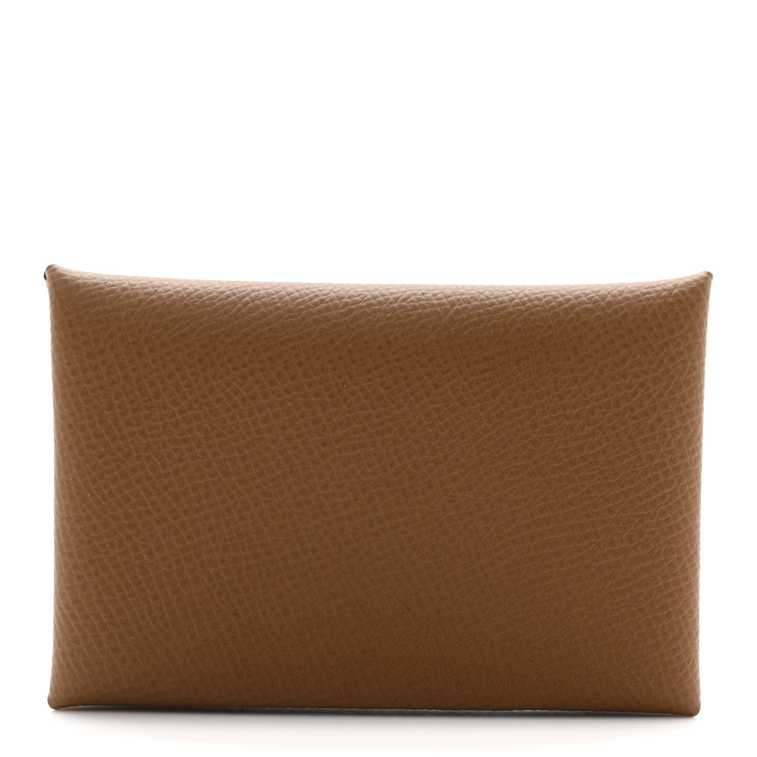 Hermes Epsom Verso Calvi Card Case Alezan Biscuit 1 of 8