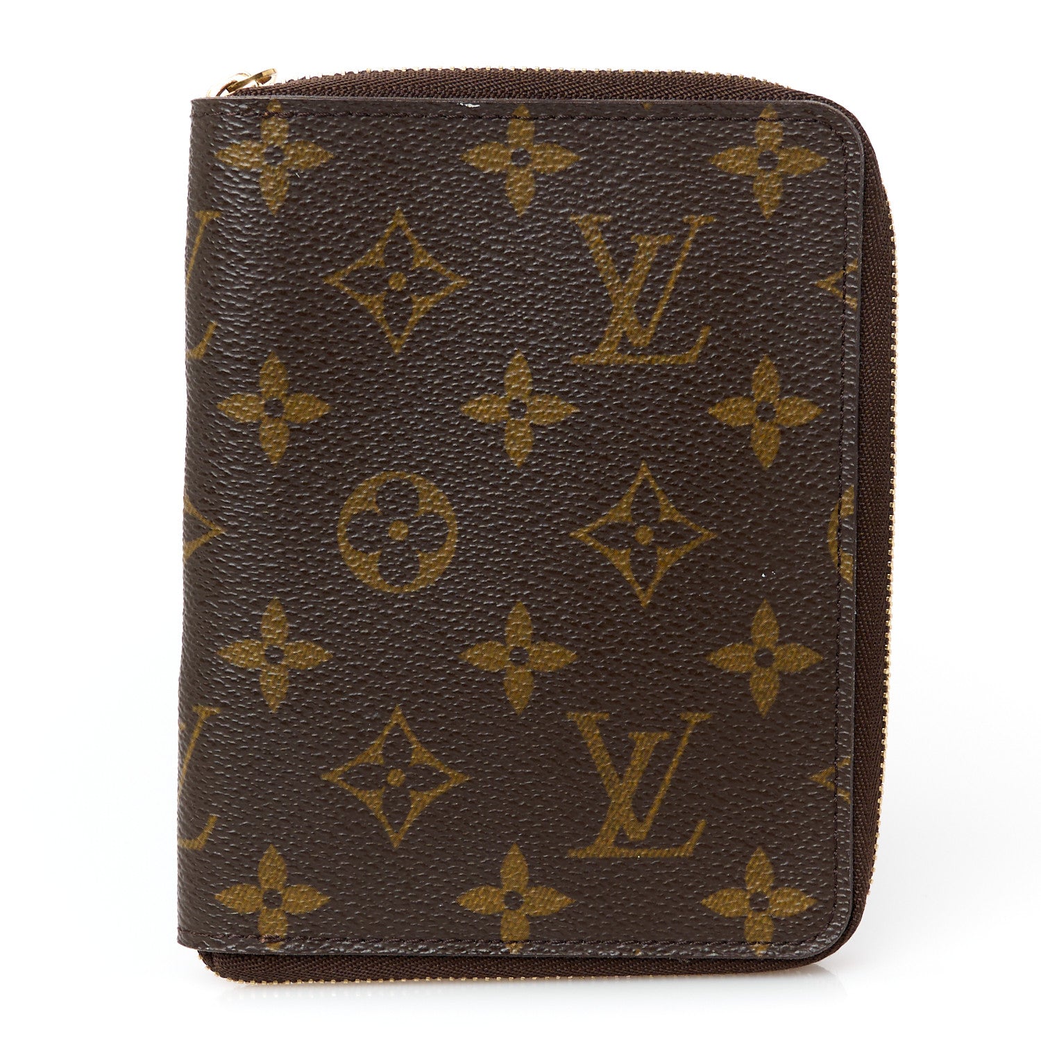 Louis Vuitton Monogram Zipped Passport Holder Wallet 1 of 9
