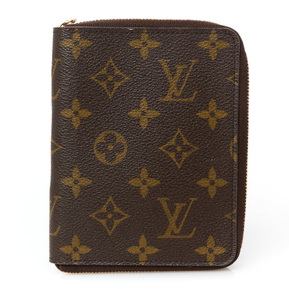 Louis Vuitton Monogram Zipped Passport Holder Wallet 1 of 9