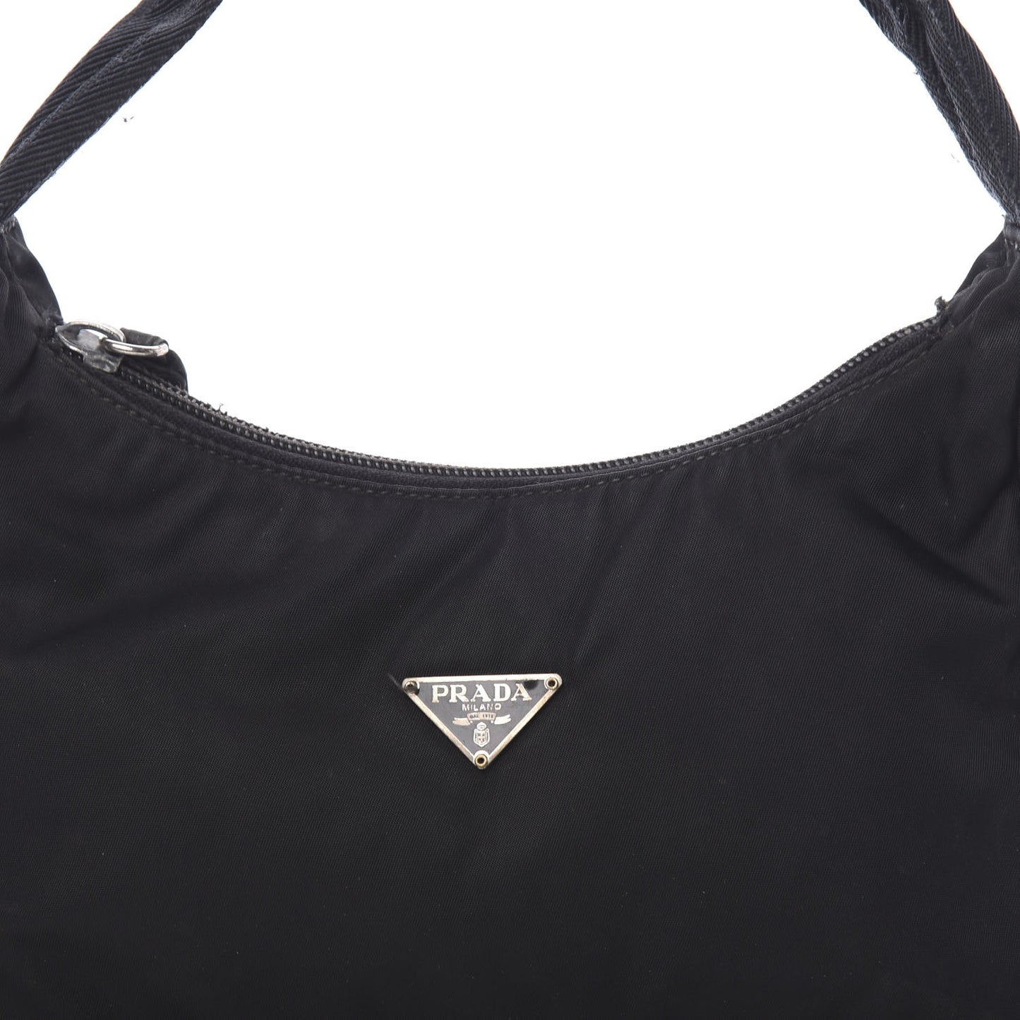 Tessuto Nylon Sport Shoulder Bag Black