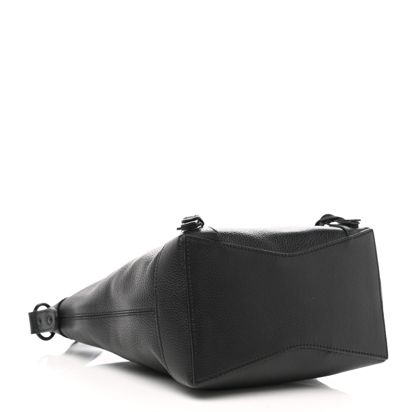 Grained Calfskin Neo Classic Hardware Hobo XS Black