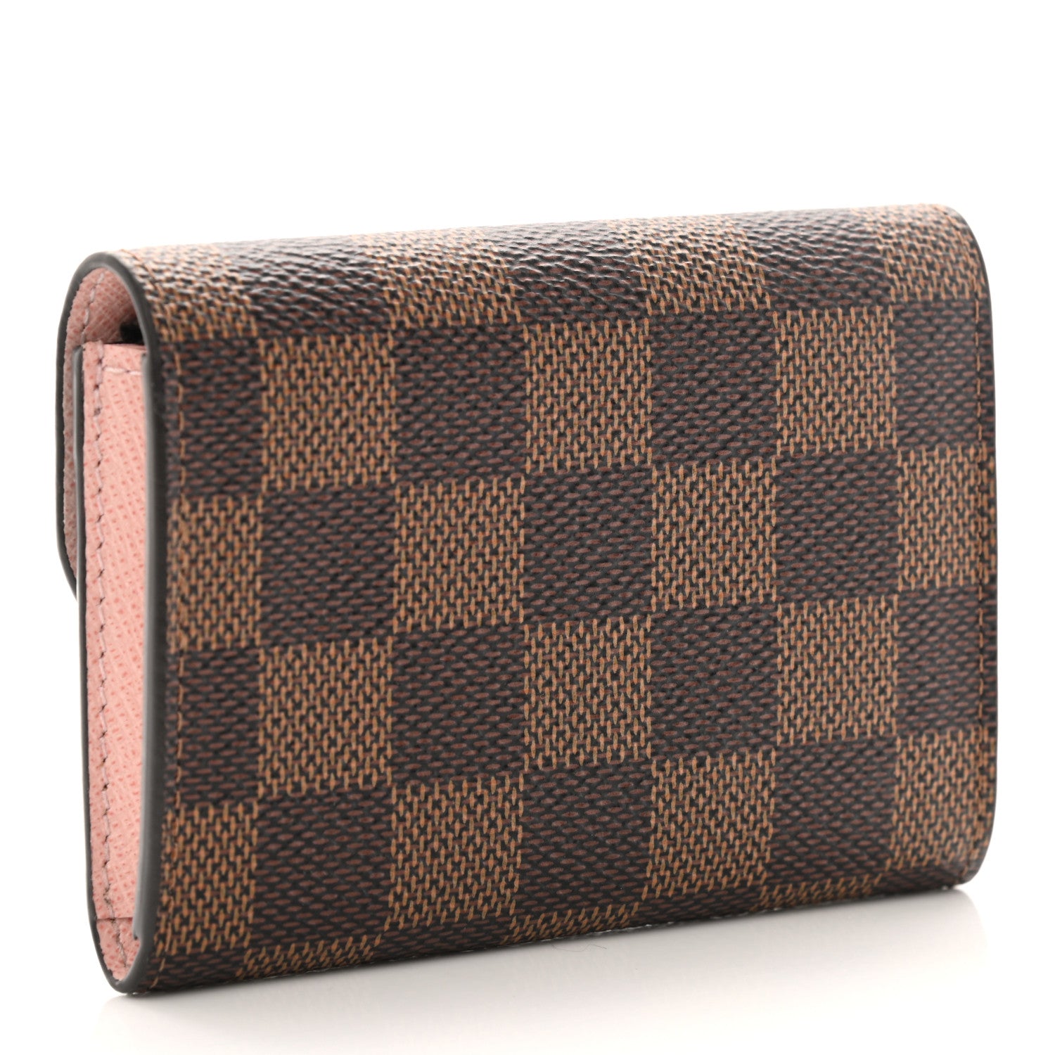 Louis Vuitton Damier Ebene Rosalie Coin Purse Rose Ballerine 3 of 6