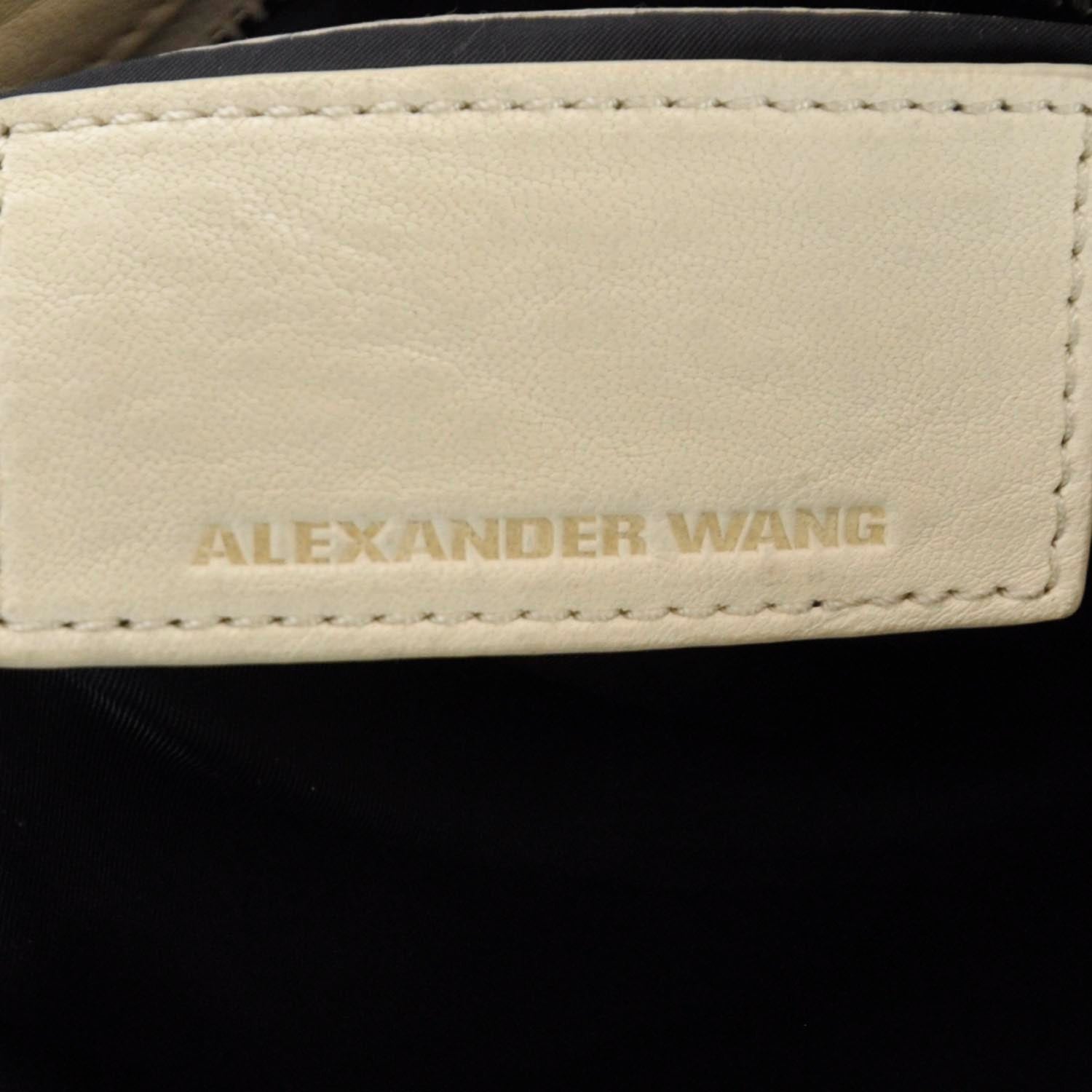 Alexander Wang Leather Rocco Bone 6 of 6