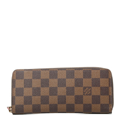 Louis Vuitton Damier Ebene Clemence Wallet 1 of 8