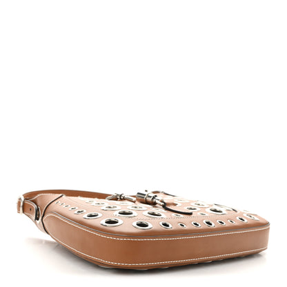 Gucci Calfskin Ha Ha Ha Jackie 1961 Eyelet Hobo Cuir 4 of 10