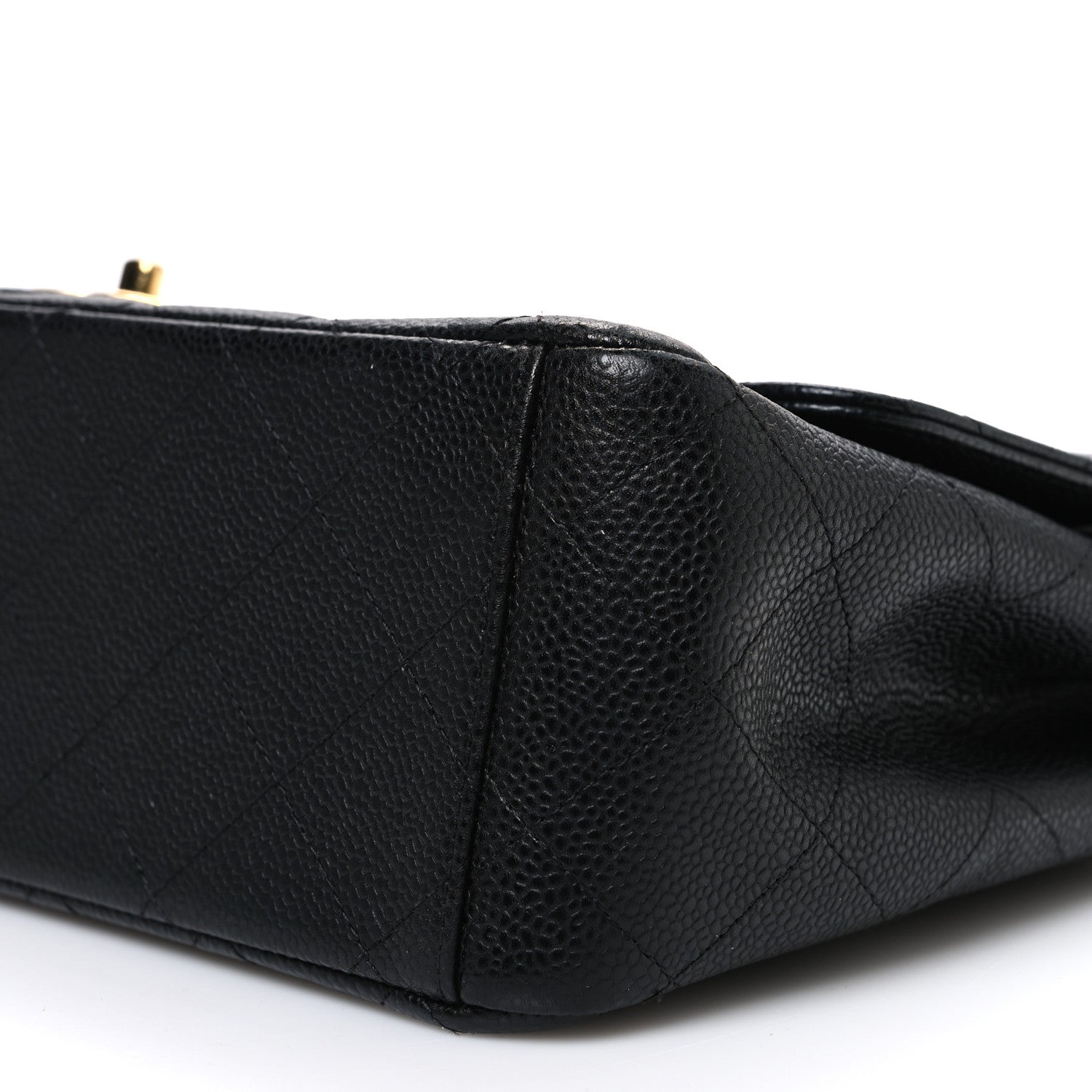 Chanel Caviar Quilted Maxi Double Flap Black 10 of 12