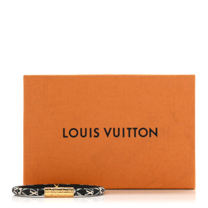 Louis Vuitton Since 1854 Monogram Daily Confidential Bracelet 19 Black 5 of 5