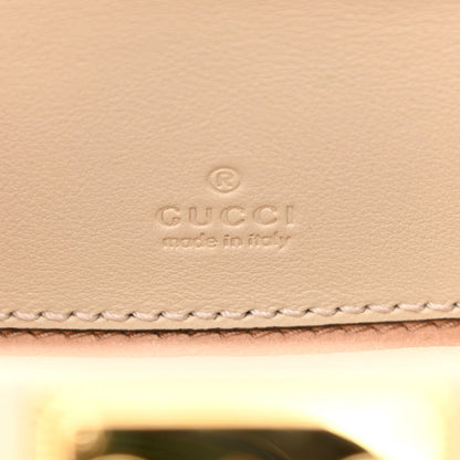 Gucci Vitello Eclipse Mini Interlocking G Shoulder Bag Mystic White Hibiscus Red 6 of 11