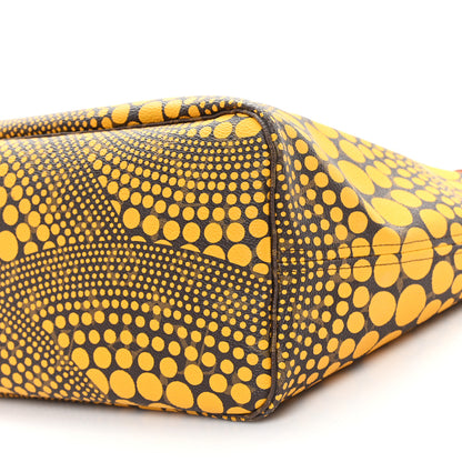 Louis Vuitton Monogram Kusama Waves Neverfull MM Yellow 10 of 10