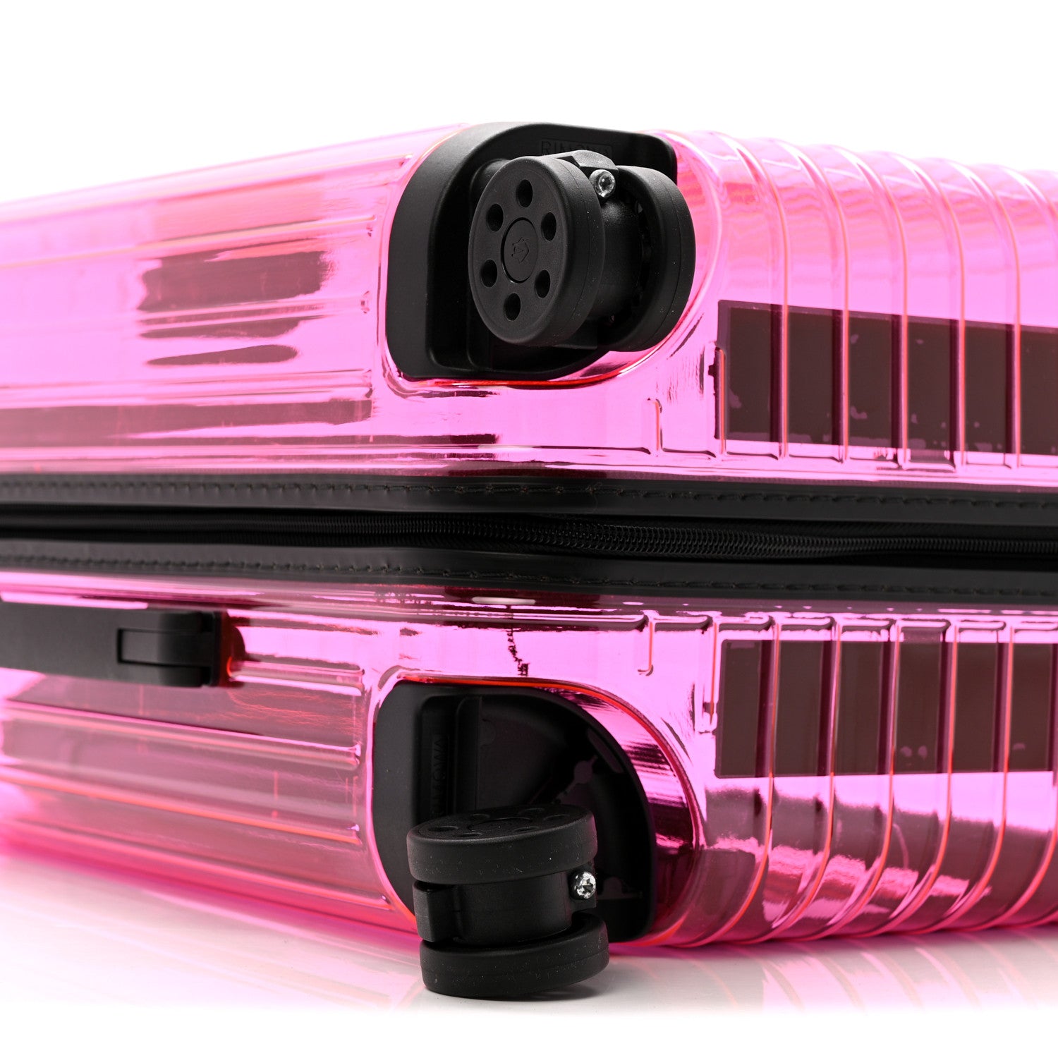 Rimowa Transparent Polycarbonate Essential Cabin Neon Pink 1825544