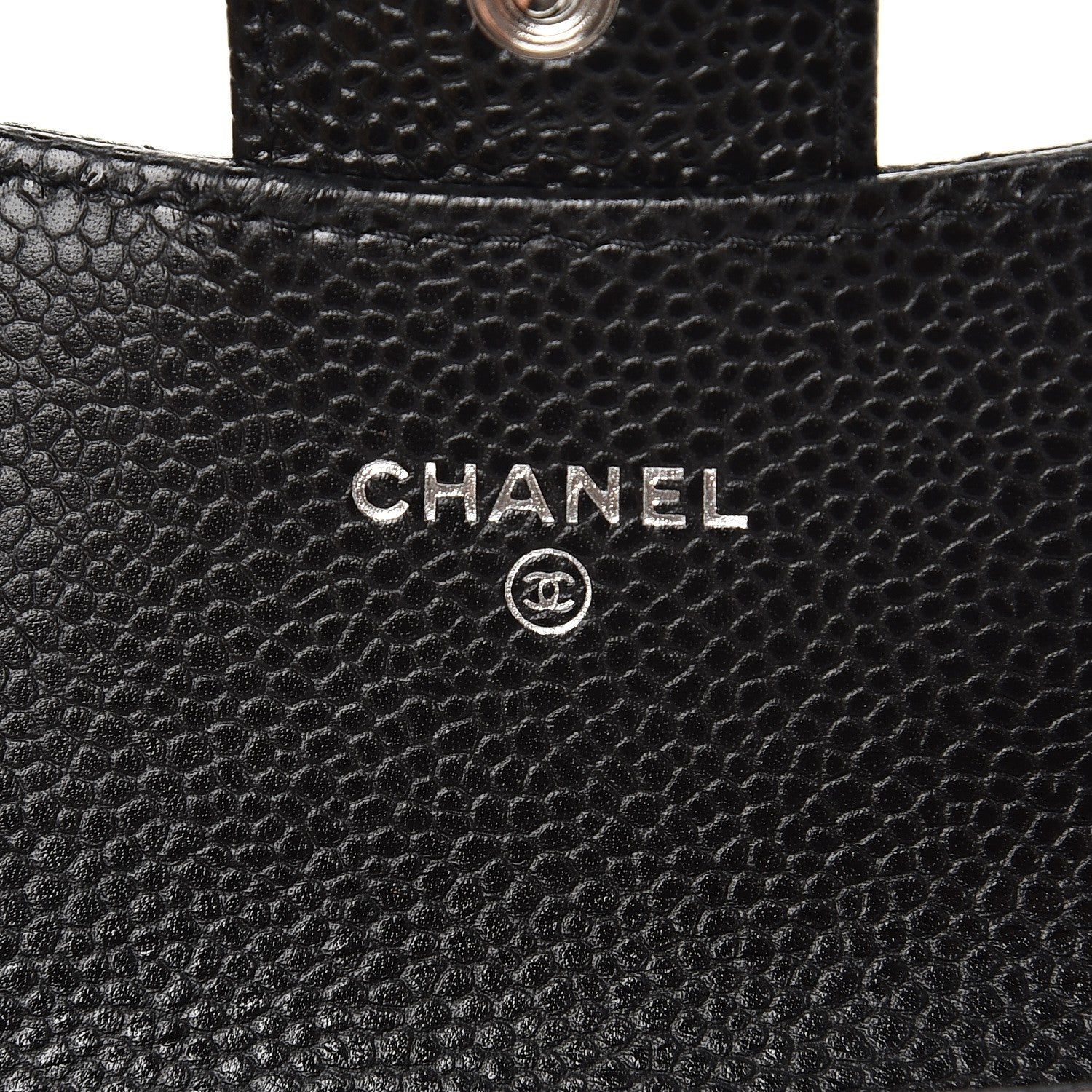 Chanel Caviar Quilted Flap Card Holder Black 6 of 8