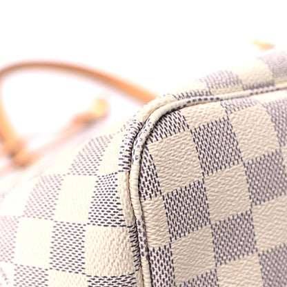 Louis Vuitton Damier Azur Neo Neverfull GM Rose Ballerine 10 of 17