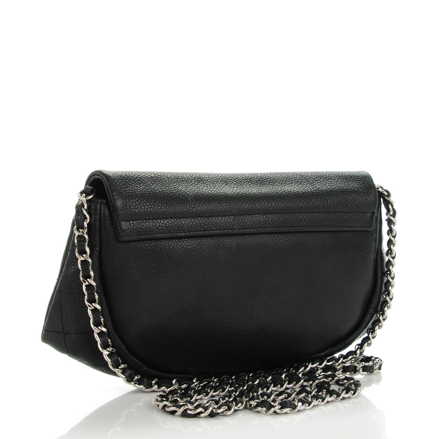 Caviar Half Moon Wallet On Chain WOC Black