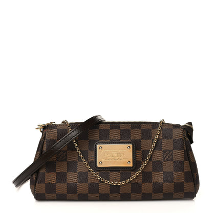 Louis Vuitton Damier Ebene Eva Clutch 1 of 6