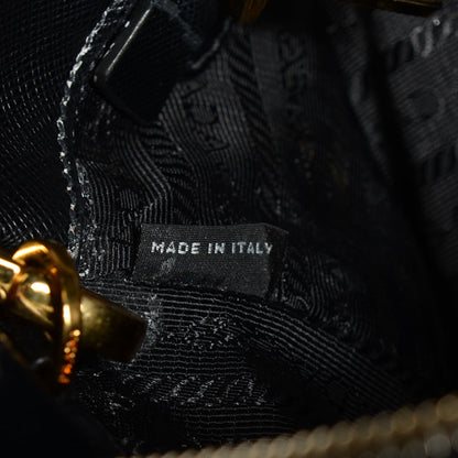 Prada Saffiano Lux Medium Double Zip Tote Nero Black 7 of 10