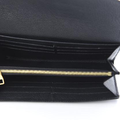 Louis Vuitton Empreinte Sarah Wallet NM Black 5 of 11