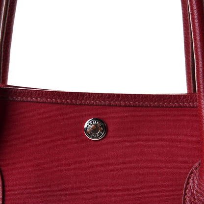 Hermes Toile Fjord Garden Party Tote 39 Rouge Imperial 5 of 8