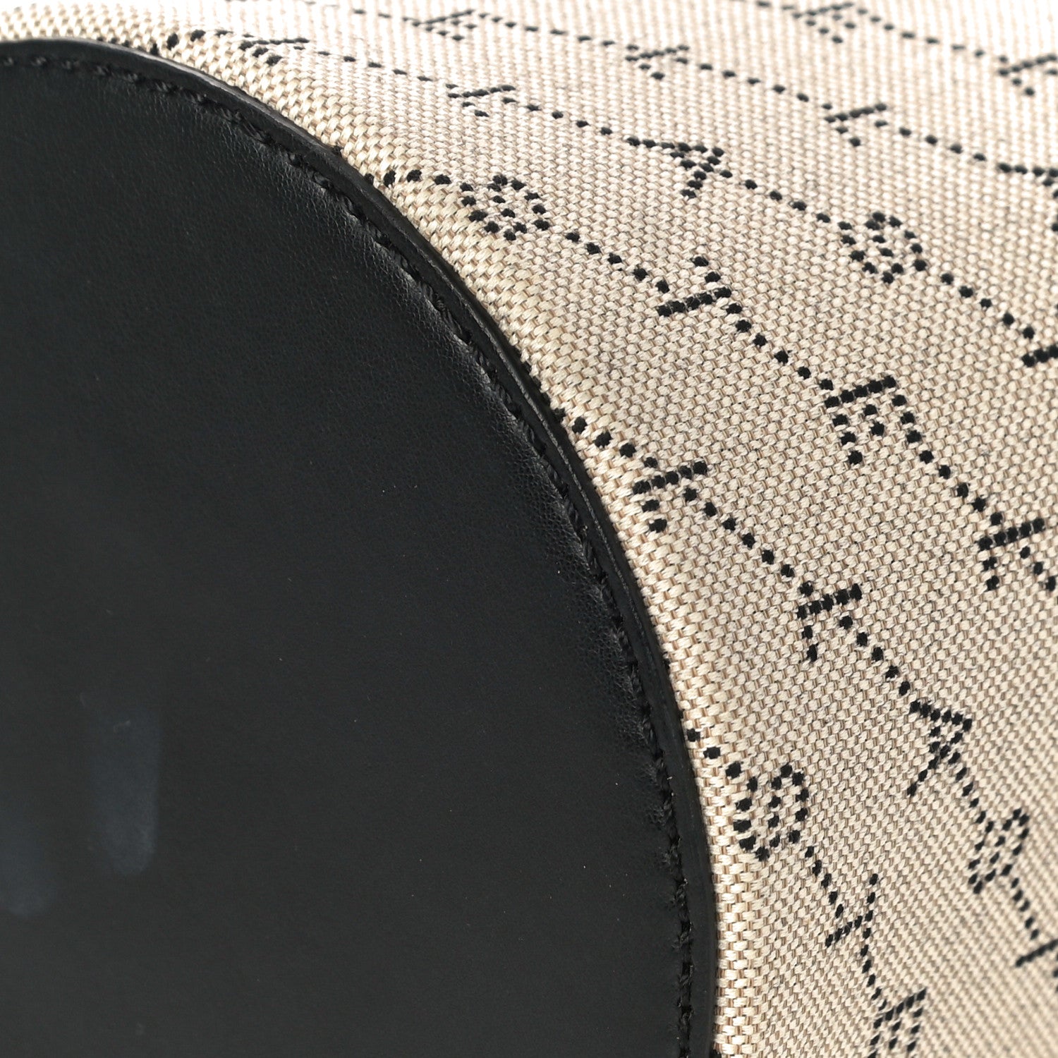 Stella McCartney Canvas Mini Stella Logo Bucket Bag Neutral 6 of 9