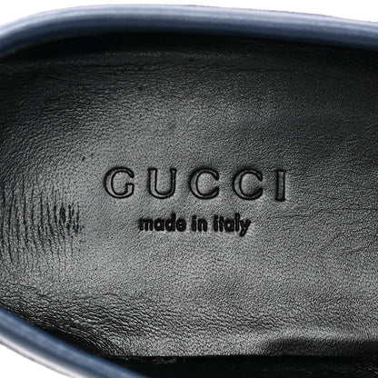 Gucci Canvas Nappa Monogram Jumbo GG Horsebit Womens Jordaan Loafers 35.5 Beige Royale 7 of 9