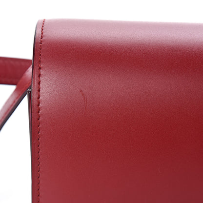 Celine Box Calfskin Small Classic Box Flap Bag Red 9 of 11