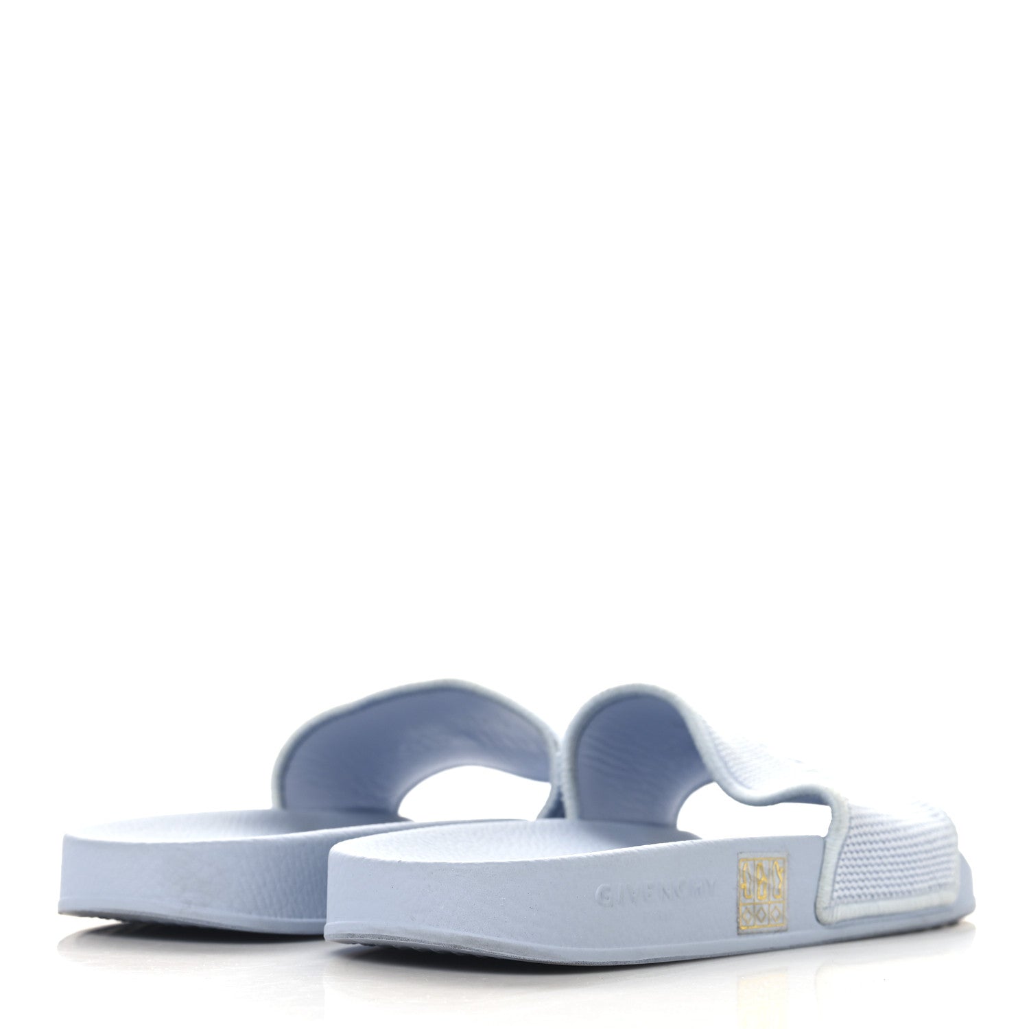 Givenchy Sponge Pool Slide Sandals 41 Periwinkle 5 of 8