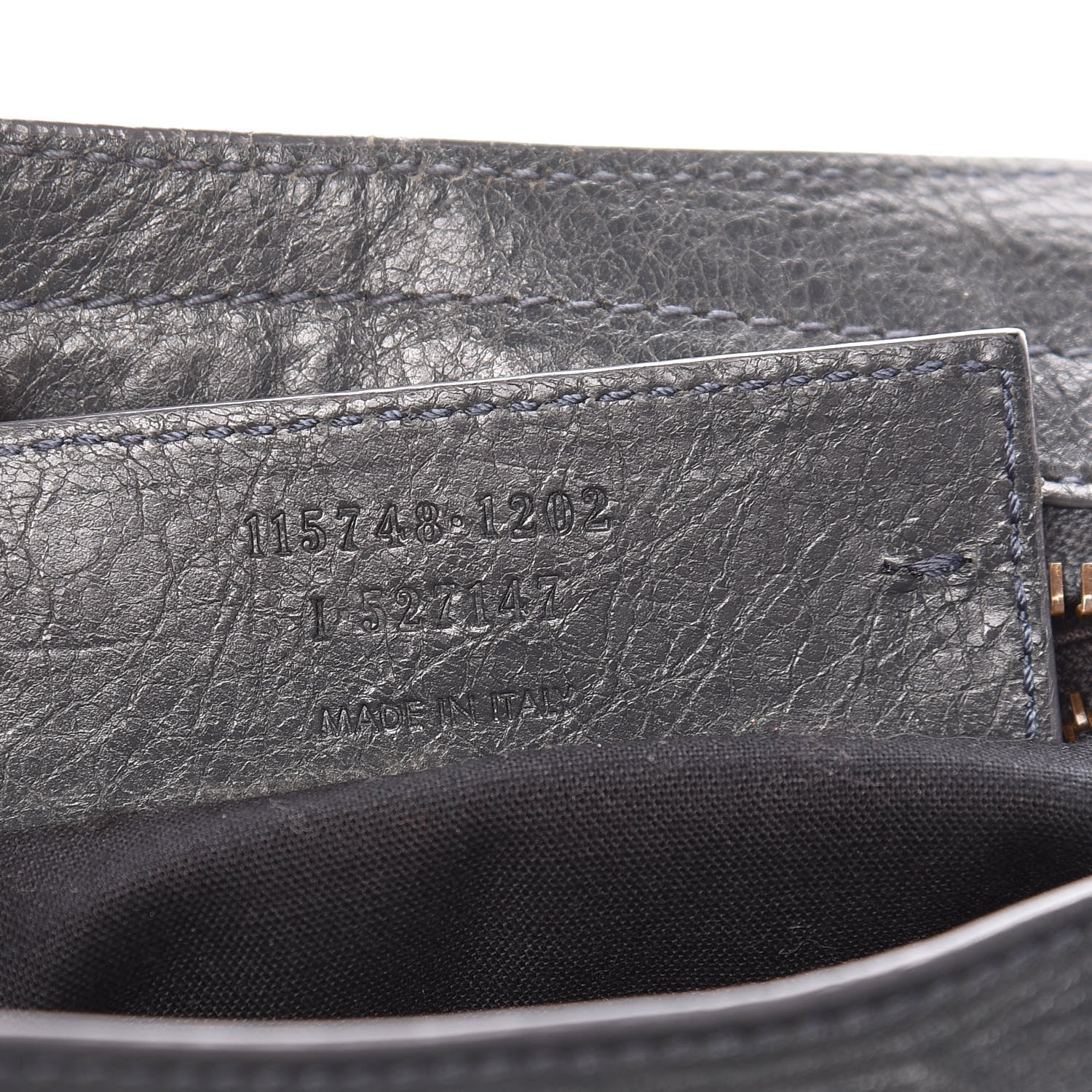 Balenciaga Agneau Classic Hardware City Anthracite 10 of 11