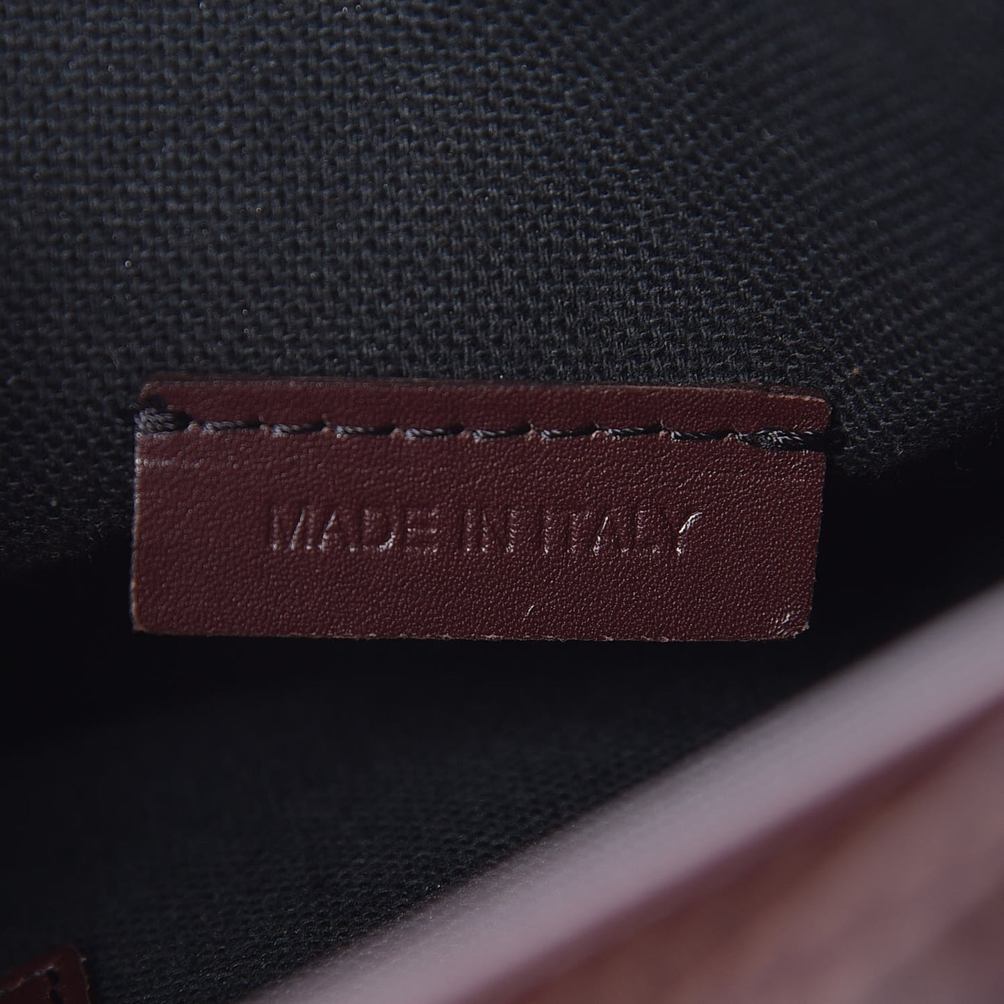 Haymarket Check Buckle Satchel Brown