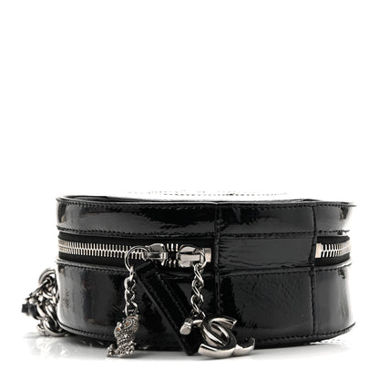 Chanel Patent Round As Earth Evening Bag Black 4 of 11