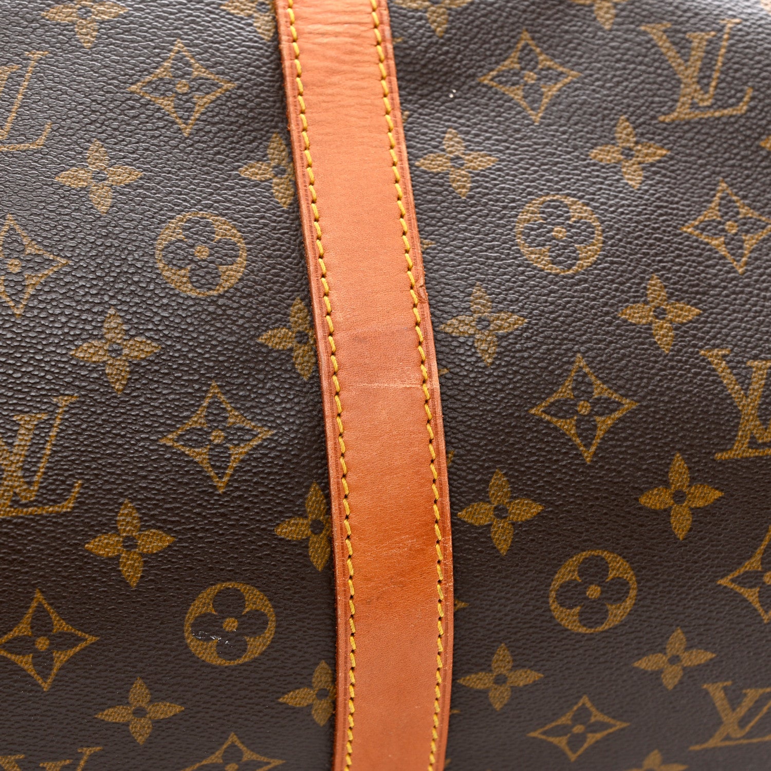 Louis Vuitton Monogram Keepall Bandouliere 60 17 of 20