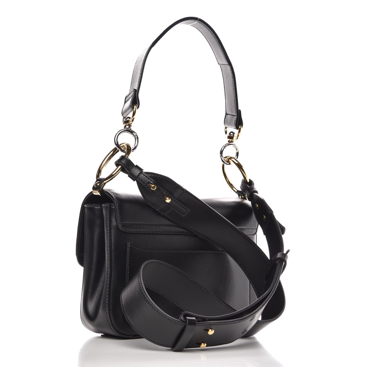 Chloe Calfskin Small C Double Carry Black 4 of 14