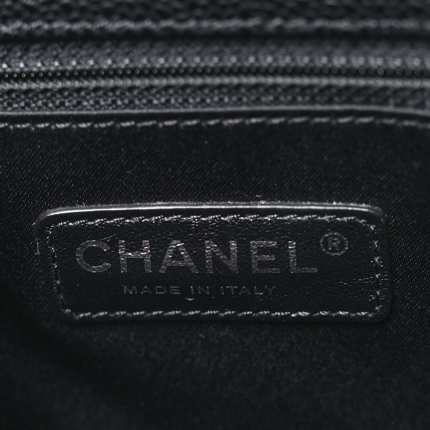 Chanel Caviar Quilted Grand Shopping Tote GST Black 6 of 11