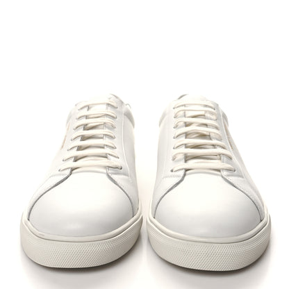 Saint Laurent Calfskin Andy Low Top Sneakers 46 Mystic White 2 of 8